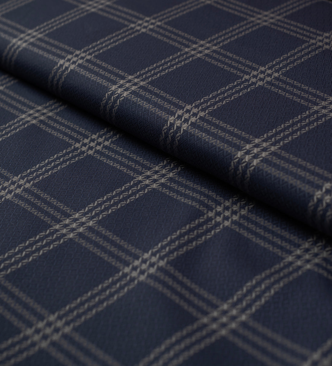 Sterling Navy by Giza House By Soktas (Unstitched Shirting Fabric)