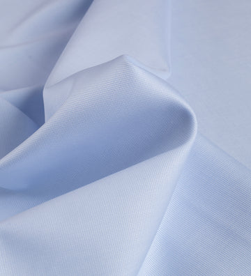 Blue Dominion 1.2/80's by Tessitura Monti (Unstitched Shirting Fabric)