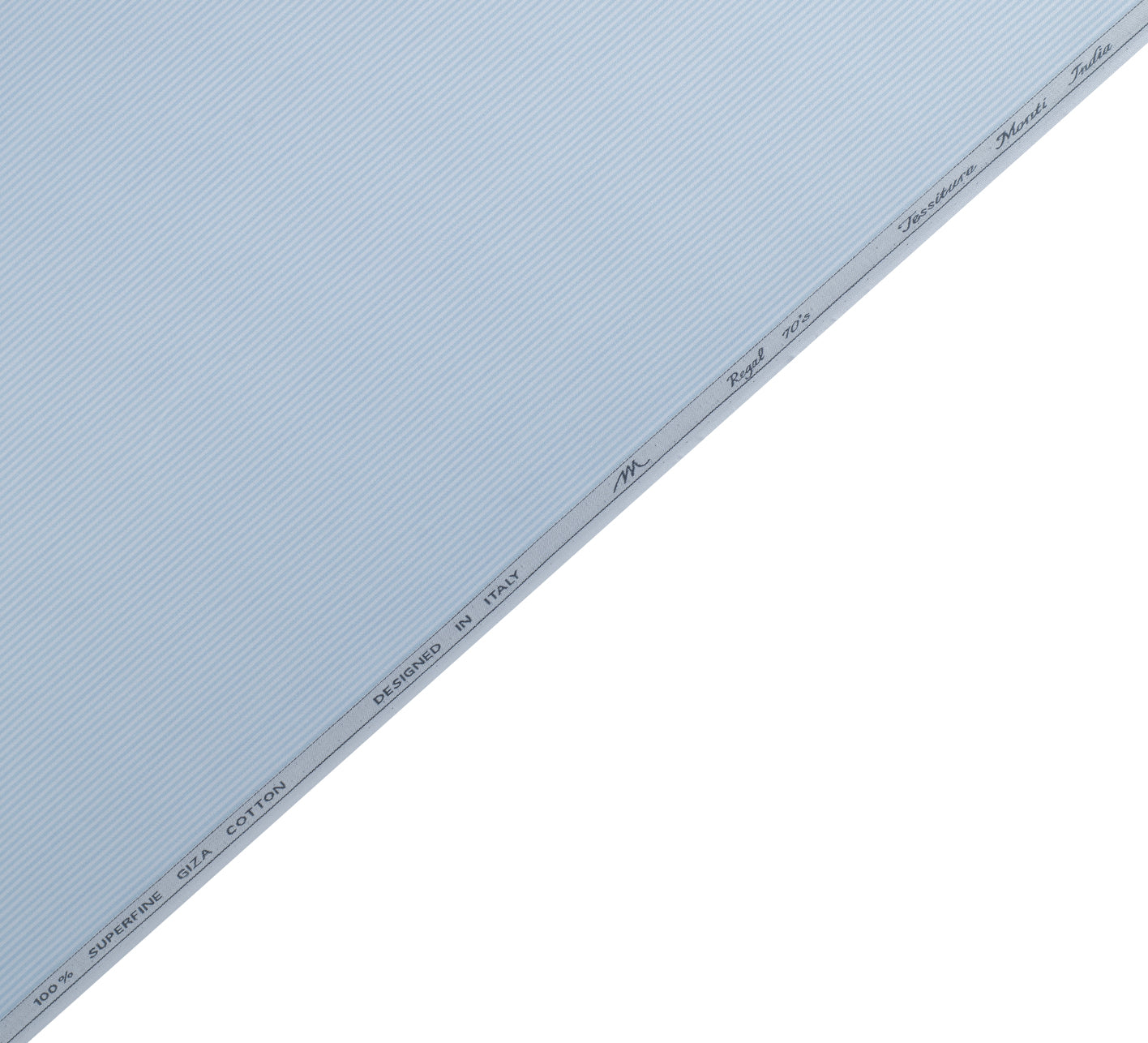 Montclair Blue by Tessitura Monti (Unstitched Shirting Fabric)