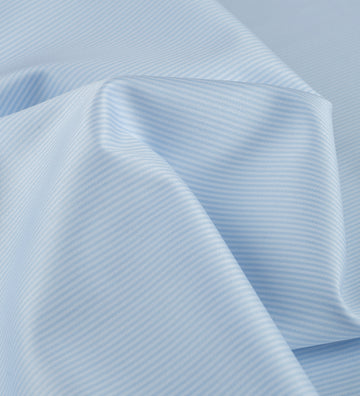 Montclair Blue by Tessitura Monti (Unstitched Shirting Fabric)