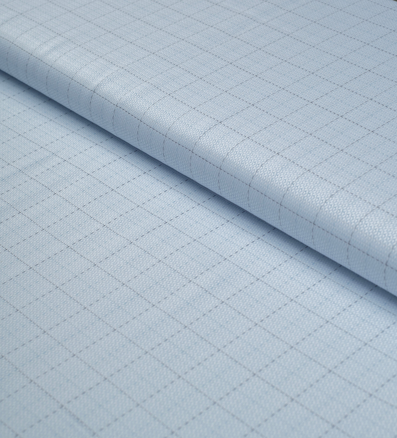 Glacier Grid by Tessitura Monti (Unstitched Shirting Fabric)