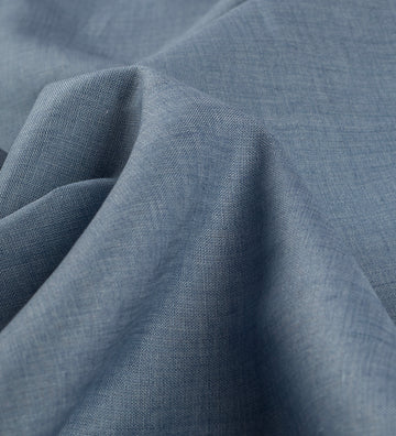Blue Ash by Linen Club (Unstitched Shirting and Kurta Fabric)