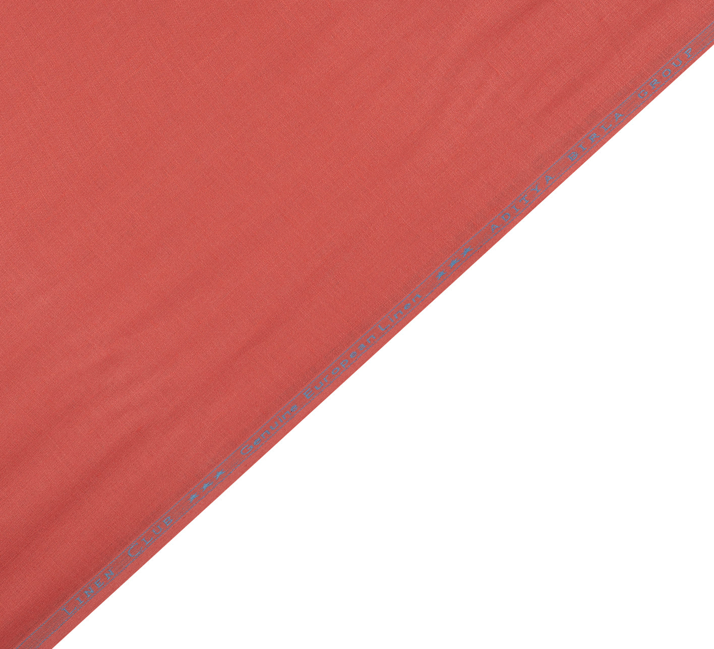 Amalfi Coral by Linen Club (Unstitched Shirting and Kurta Fabric)