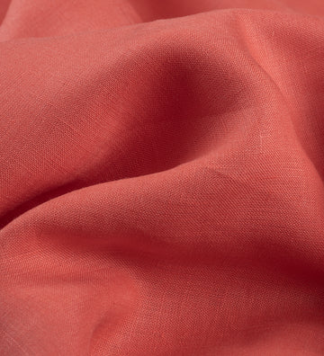 Amalfi Coral by Linen Club (Unstitched Shirting and Kurta Fabric)