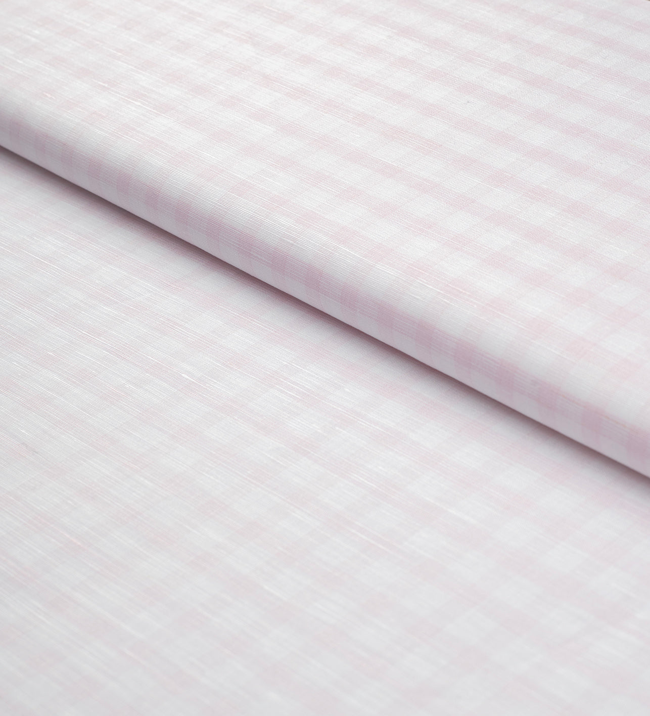 Pink Check by Linen Club (Unstitched Shirting and Kurta Fabric)