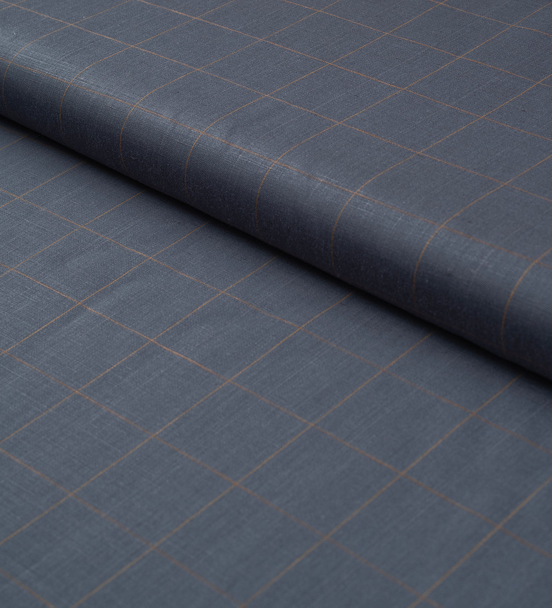 Slate Navy by Linen Club (Unstitched Shirting and Kurta Fabric)