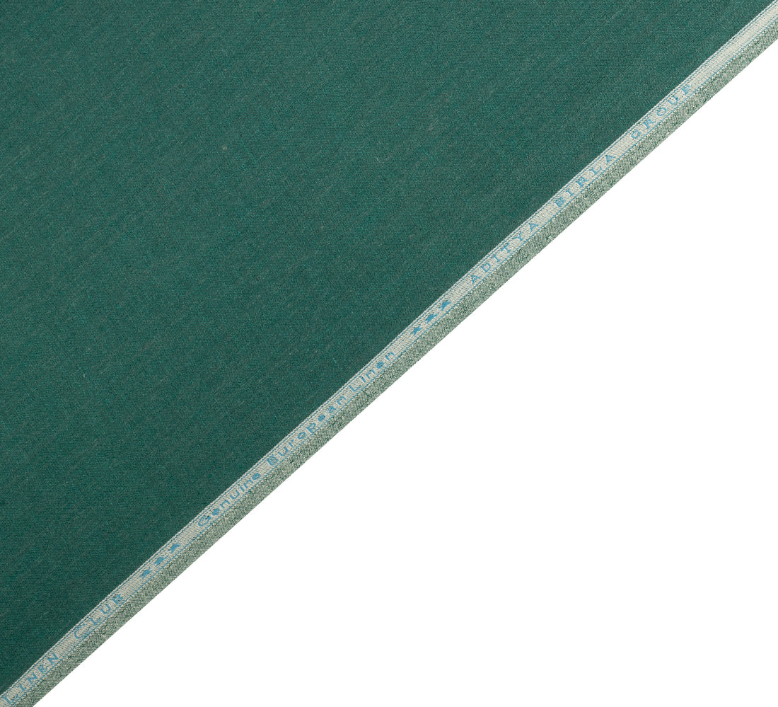 Green Emerald  by Linen Club (Unstitched Shirting and Kurta Fabric)
