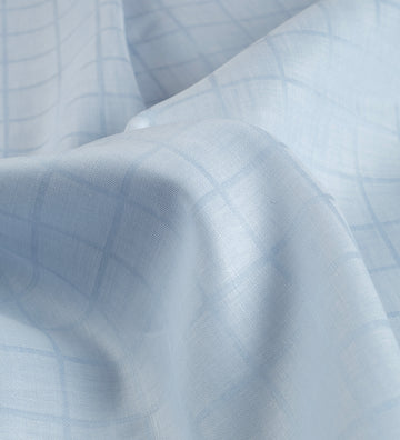 Ice Blue by Linen Club (Unstitched Shirting and Kurta Fabric)