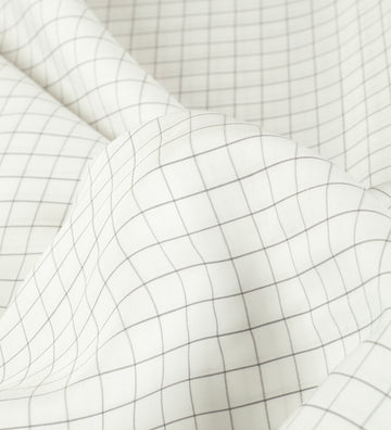 Ivory Graphstone by Reid & Taylor (Unstitched Shirting Fabric)