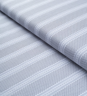 Platina Dots by Tessitura Monti (Unstitched Shirting Fabric)