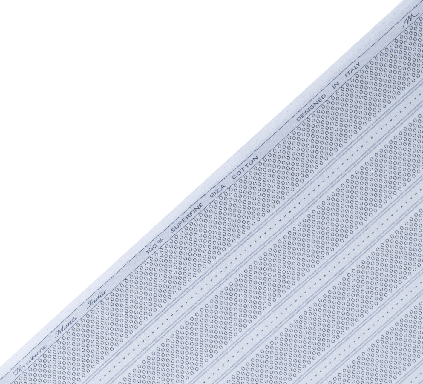 Platina Dots by Tessitura Monti (Unstitched Shirting Fabric)