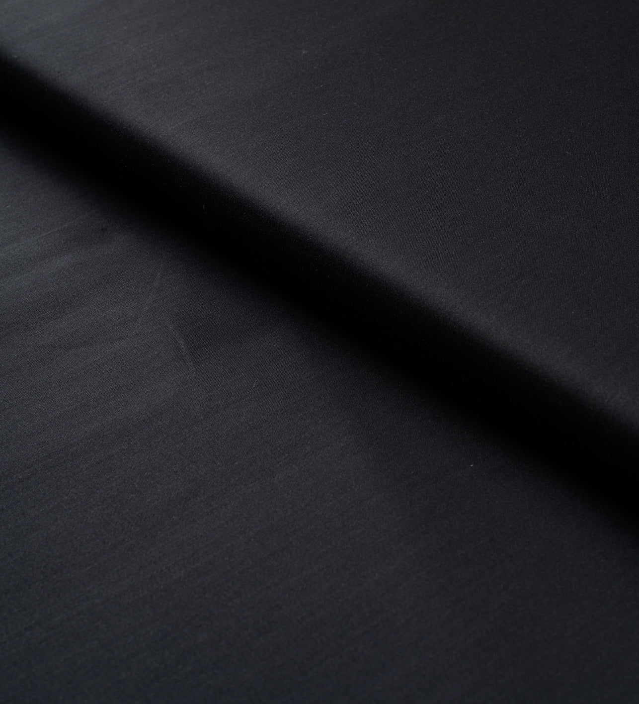 Jet Black by Tessitura Monti (Unstitched Shirting Fabric)