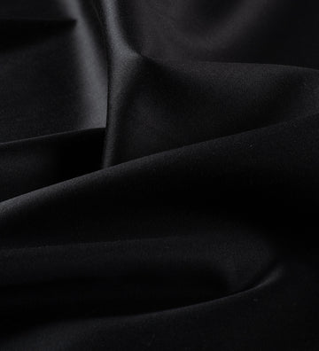 Jet Black by Tessitura Monti (Unstitched Shirting Fabric)