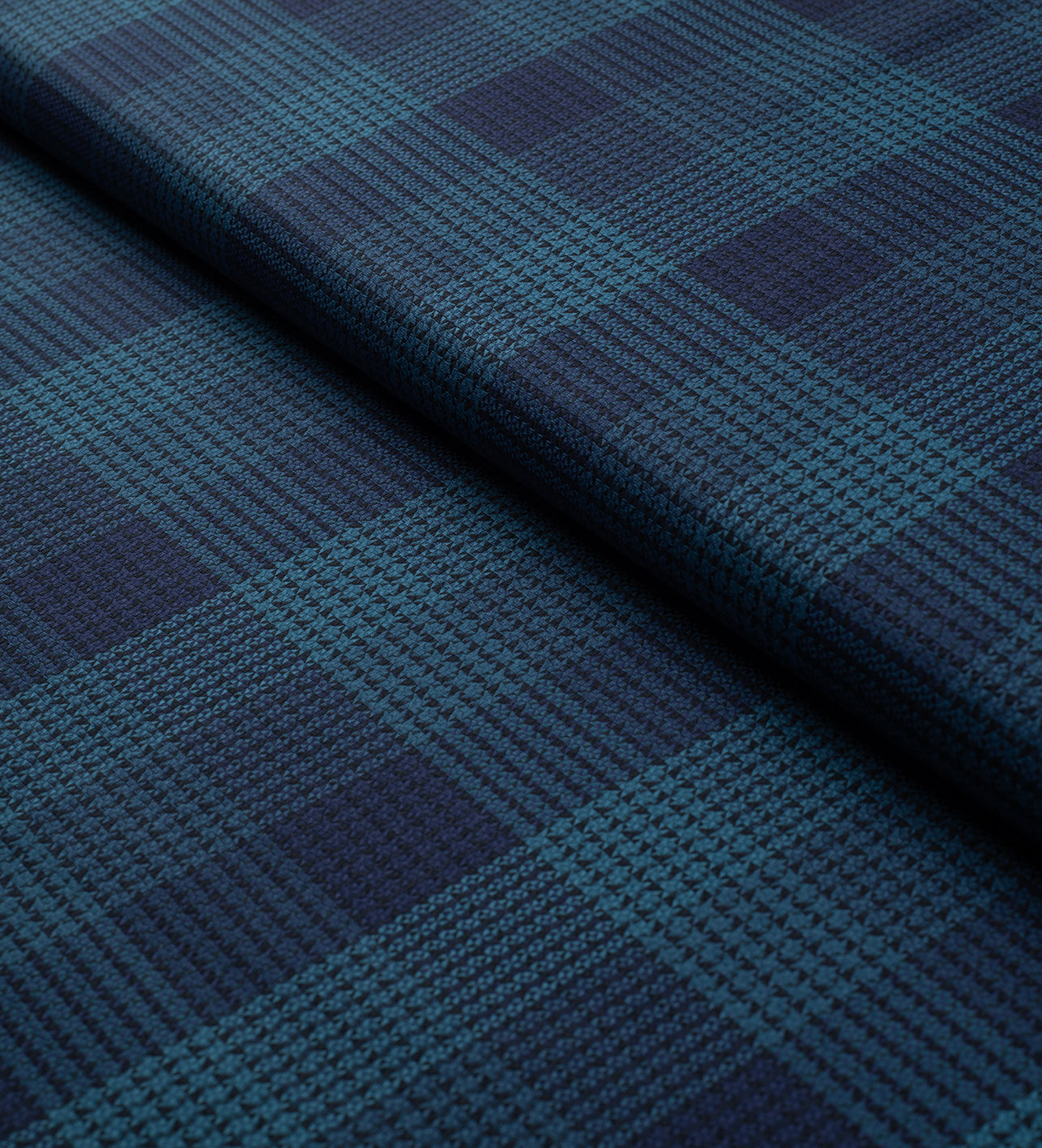 Monaco Blue by Tessitura Monti (Unstitched Shirting Fabric)