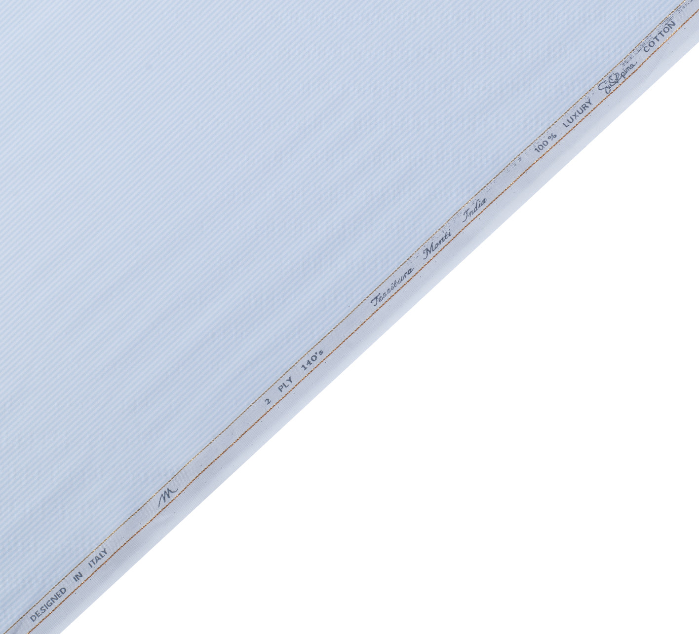 Powder Blue by Tessitura Monti (Unstitched Shirting Fabric)