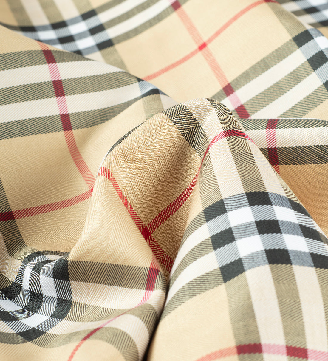 Heritage Sand Tartan by Giza House By Soktas (Unstitched Shirting Fabric)