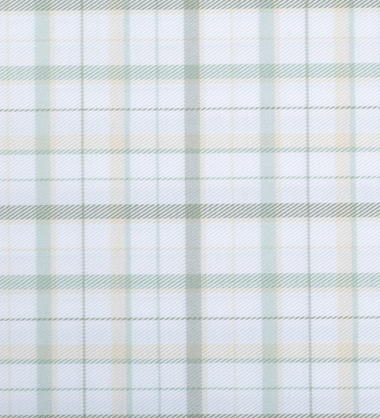 Pistachio Windowpane  by Tessitura Monti (Unstitched Shirting Fabric)