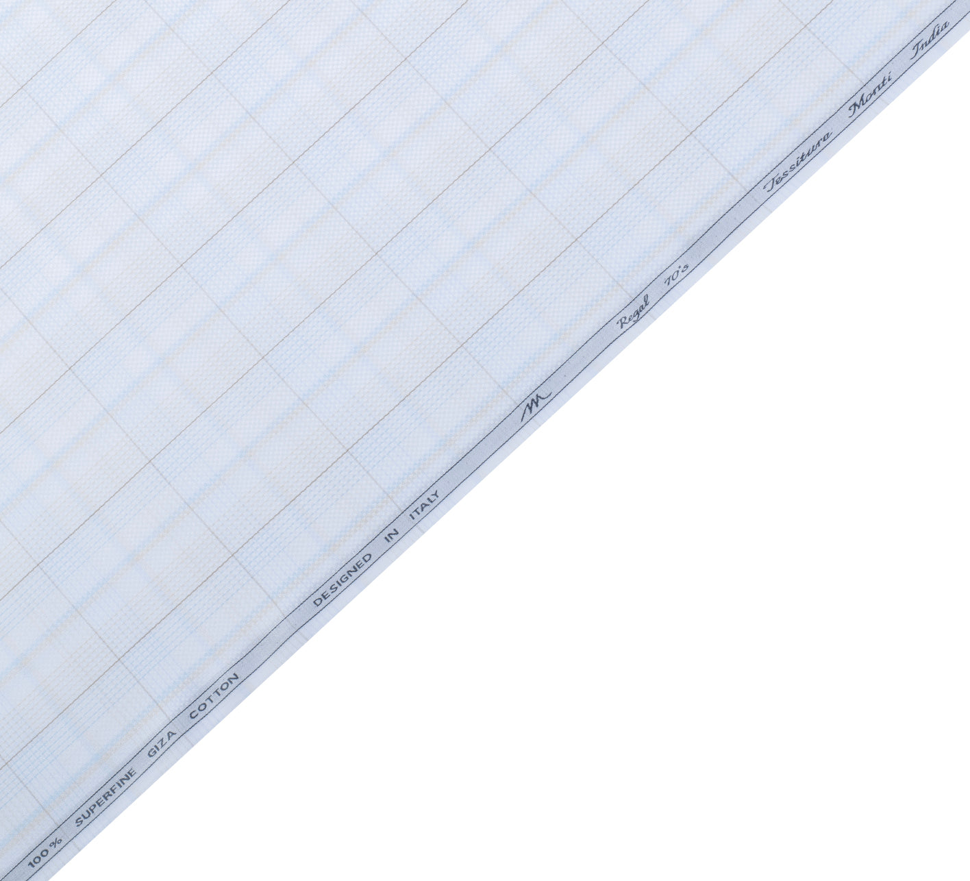 Nordic Ice by Tessitura Monti (Unstitched Shirting Fabric)