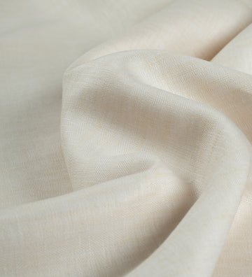 Ivory Élan (Unstitched Shirting and Kurta Fabric)