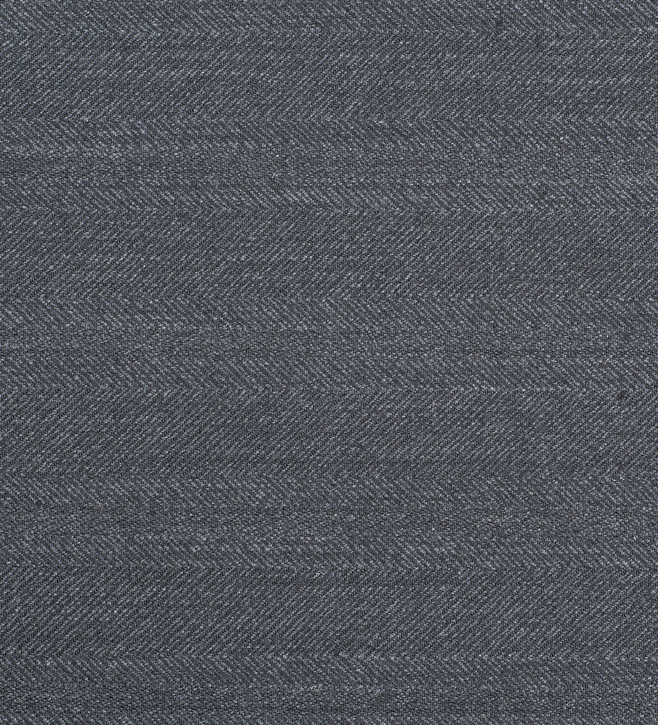 Graphite Herringbone by Roger La Viale (Unstitched Suiting Fabric)