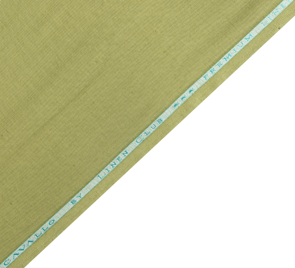 Serene Moss by Linen Club (Unstitched Shirting and Kurta Fabric)