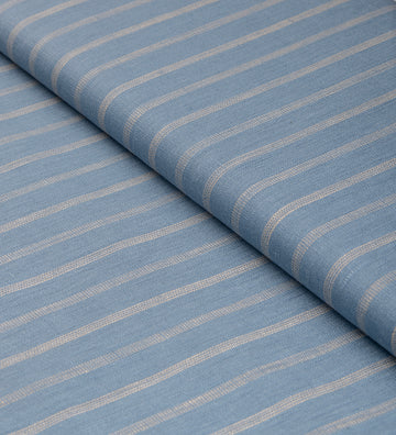 Salt Blue by Linen Club (Unstitched Shirting and Kurta Fabric)