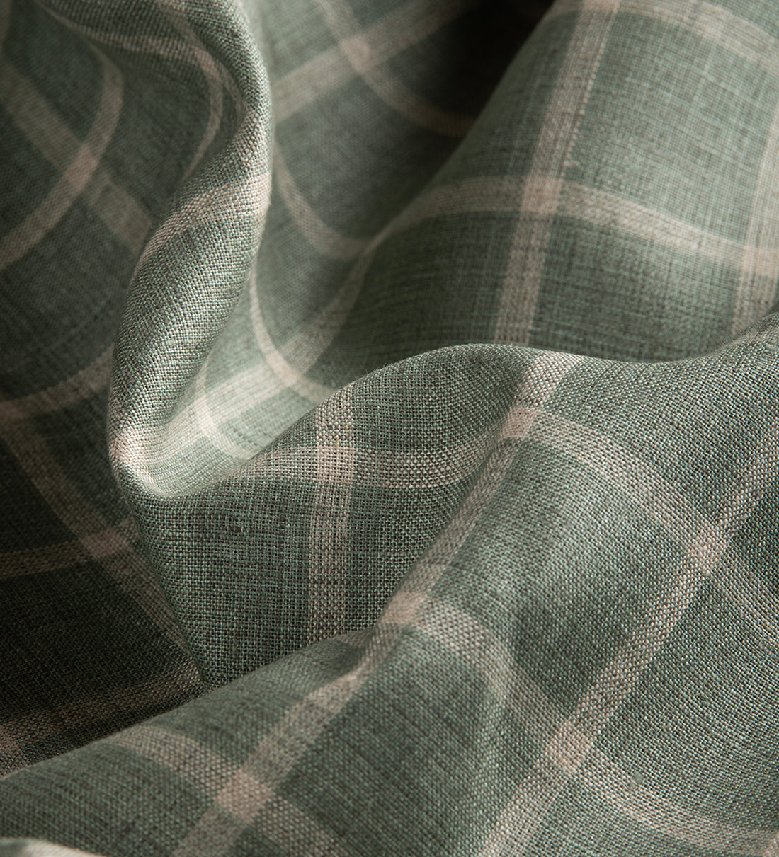 Herbal Grid by Linen Club (Unstitched Shirting and Kurta Fabric)