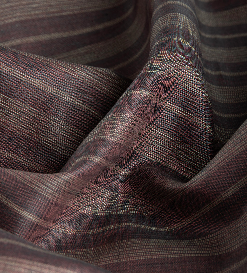 Rust Ember by Linen Club (Unstitched Shirting and Kurta Fabric)