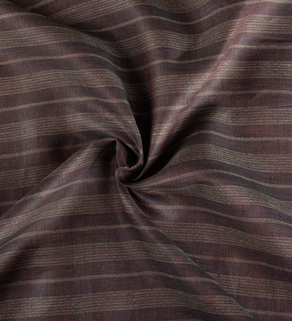 Rust Ember by Linen Club (Unstitched Shirting and Kurta Fabric)