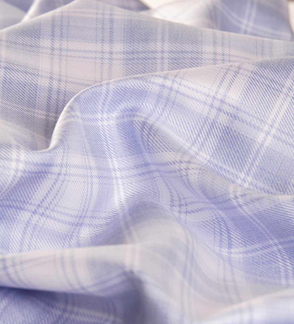 Iced Wisteria by Vercelli Italy (Unstitched Shirting Fabric)