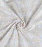 Ivory Tartan by Vercelli Italy (Unstitched Shirting Fabric)