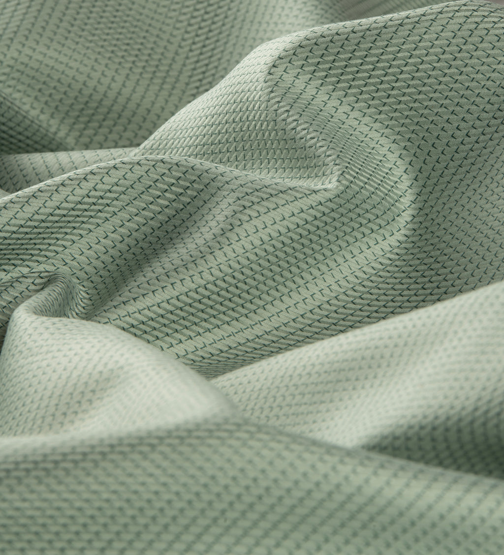 Sage Mirage Jacquard by Tessitura Monti (Unstitched Shirting Fabric)
