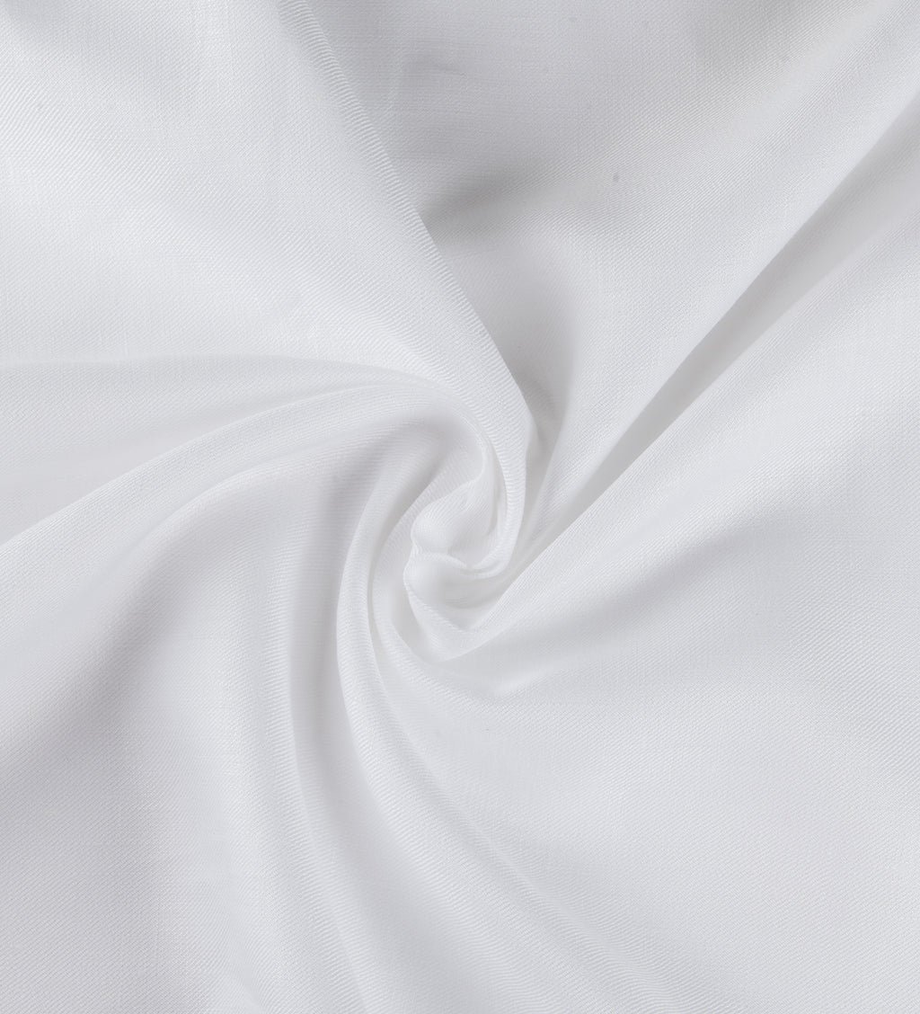 Royal White By Roger La Viale (Unstitched Shirting, Suiting and Kurta Fabric)