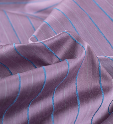 Lavanda Regale (Unstitched Shirting Fabric)