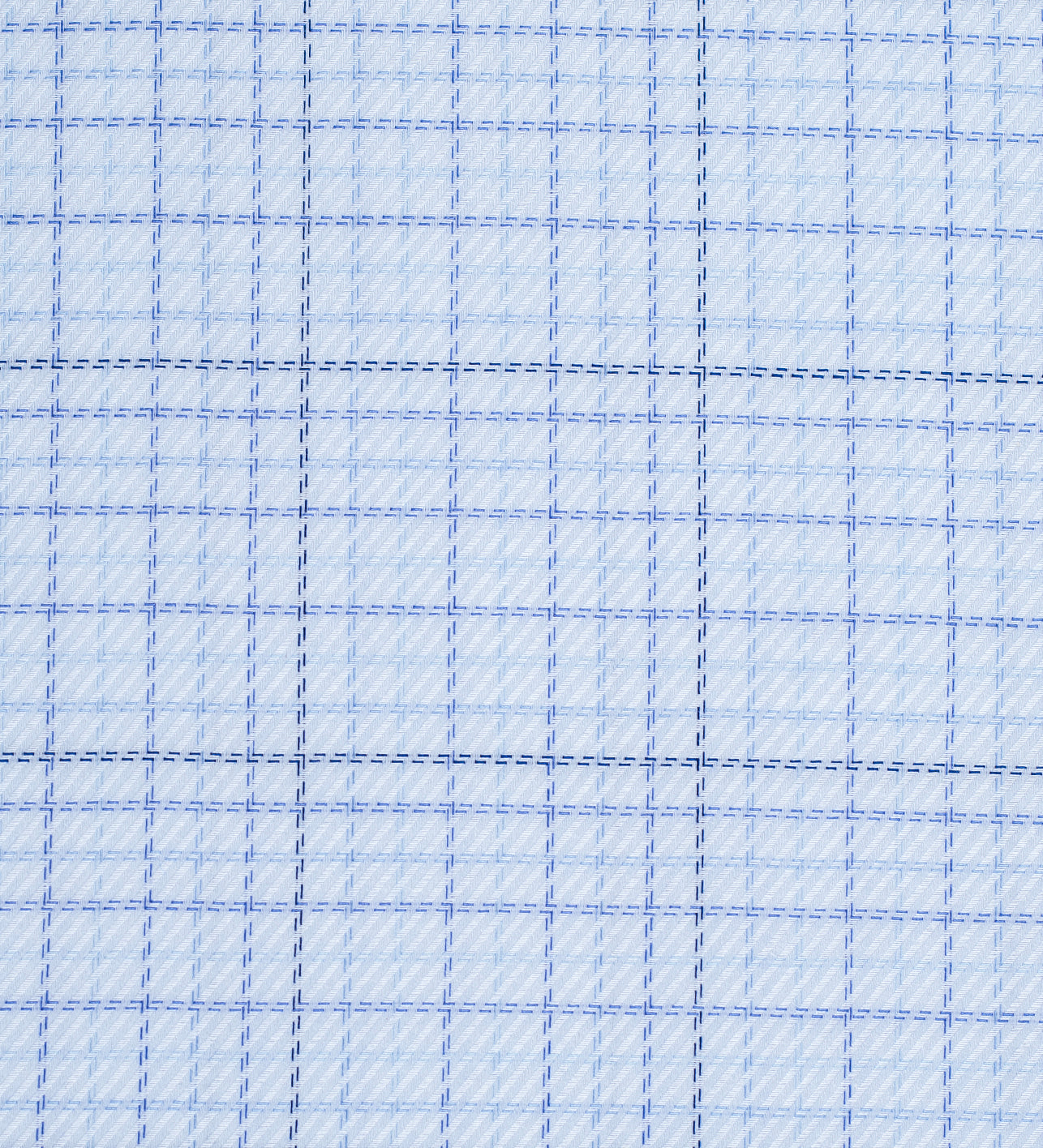 Blue Crest Windowpane (Unstitched Shirting Fabric)