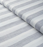 Pearl Grey Bands by Linen Club (Unstitched Shirting and Kurta Fabric)