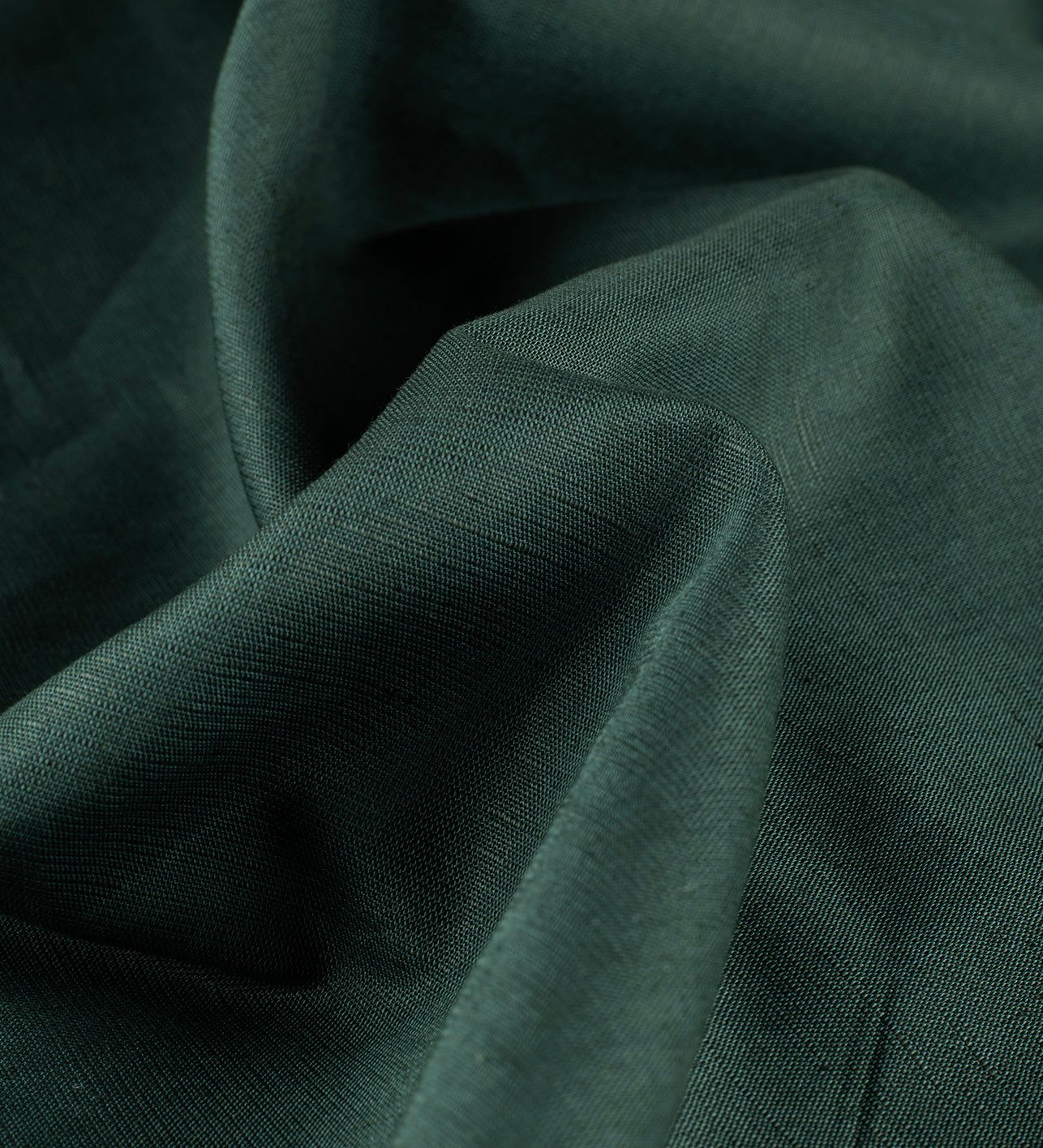Hunter Green by Linen Club (Unstitched Shirting and Kurta Fabric)
