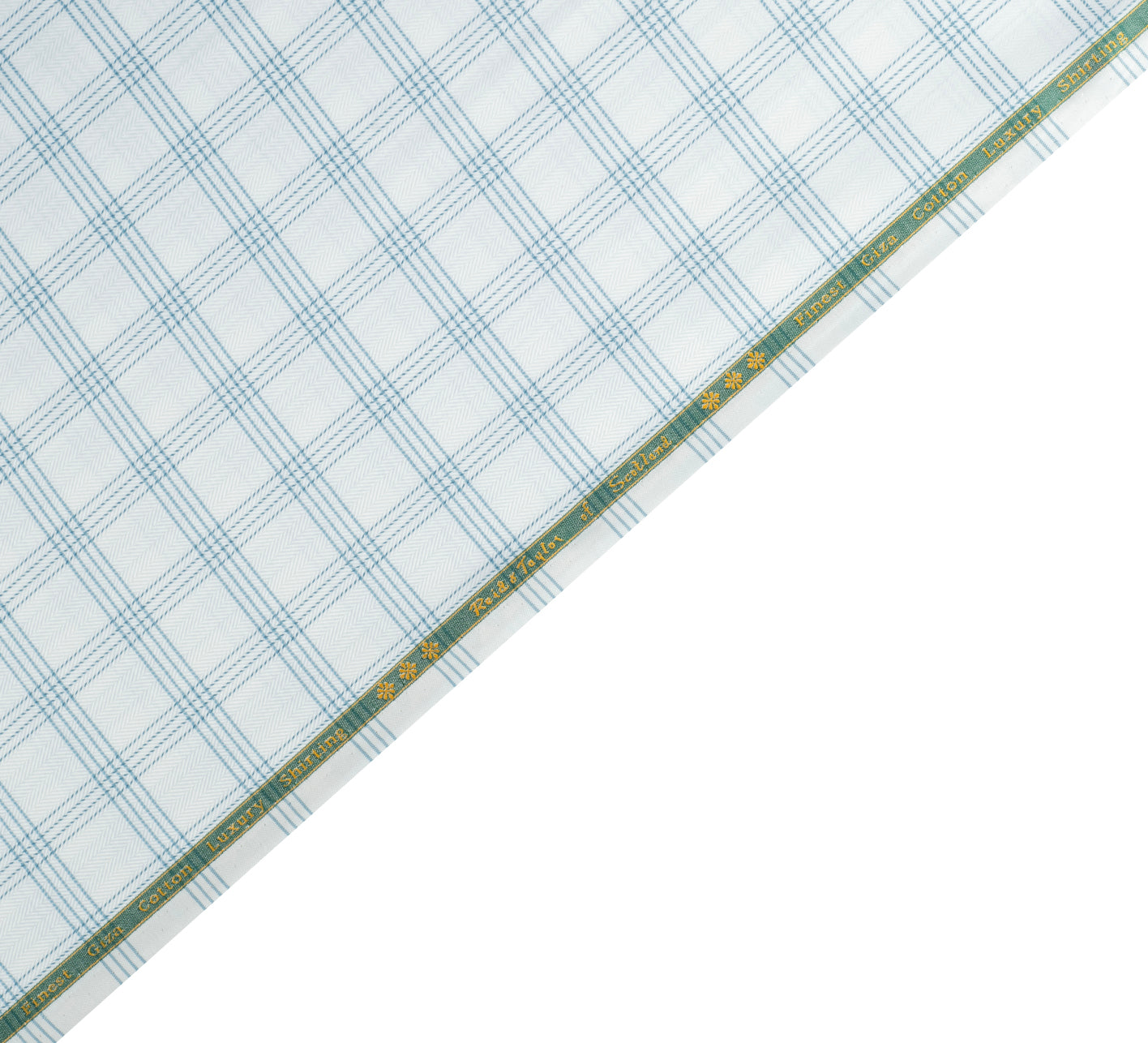 Highland Ice Square by Reid & Taylor (Unstitched Shirting Fabric)