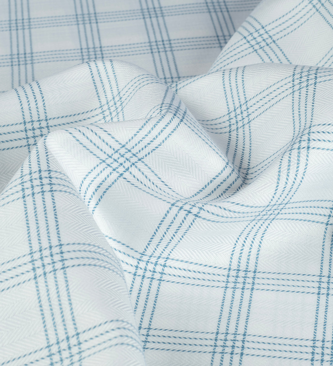 Highland Ice Square by Reid & Taylor (Unstitched Shirting Fabric)
