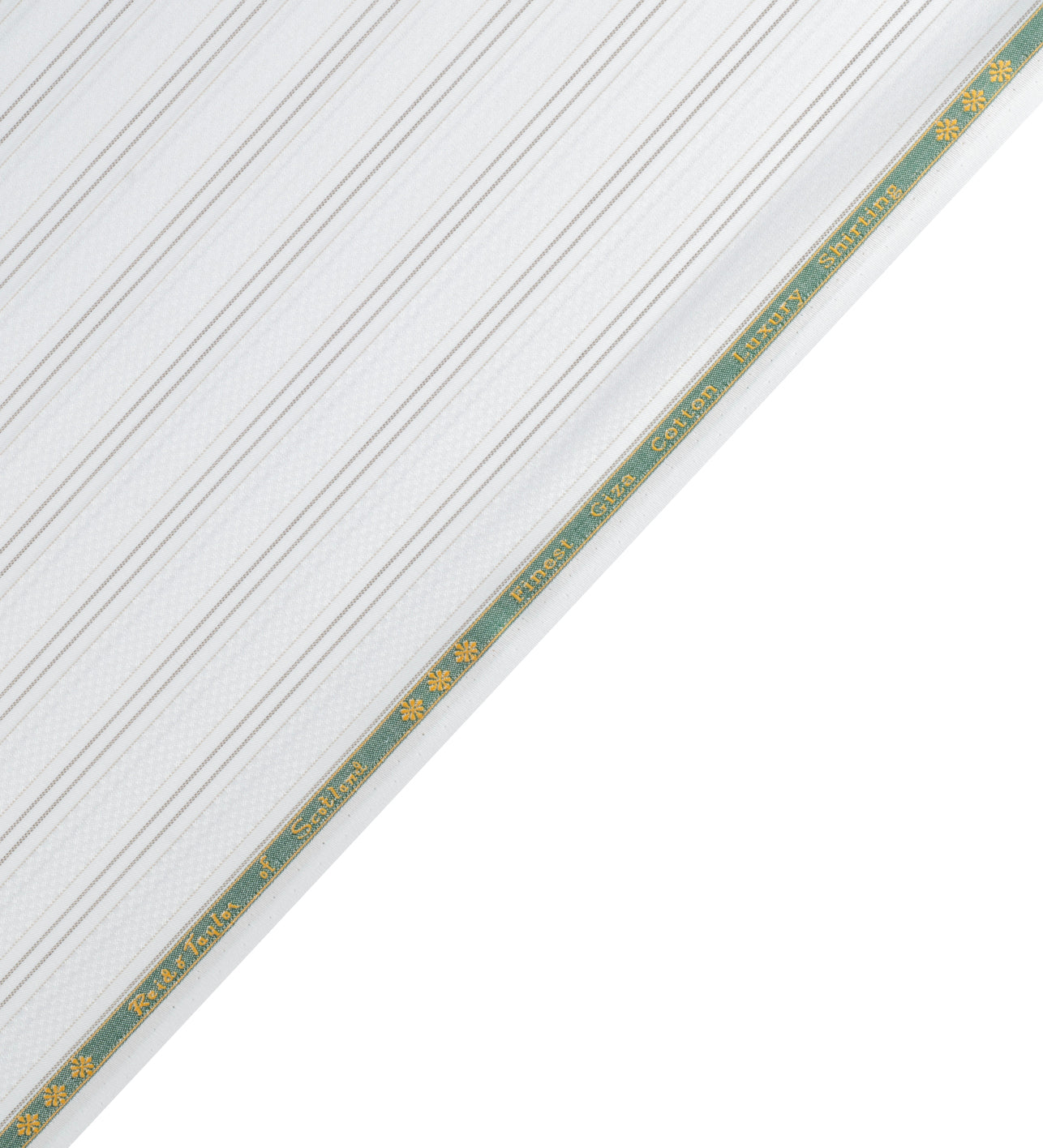 Mayfair Chalk Stripe by Reid & Taylor (Unstitched Shirting Fabric)