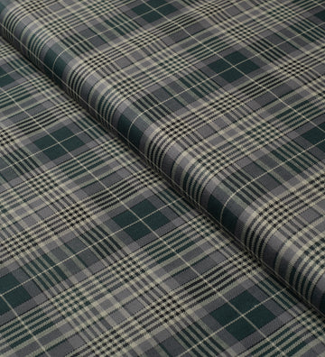 Yorkshire Moss Plaid by Reid & Taylor (Unstitched Shirting Fabric)