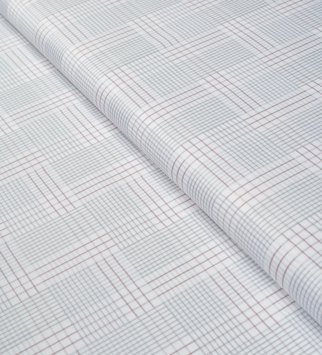 Bloomsbury Light Grey by Reid & Taylor (Unstitched Shirting Fabric)