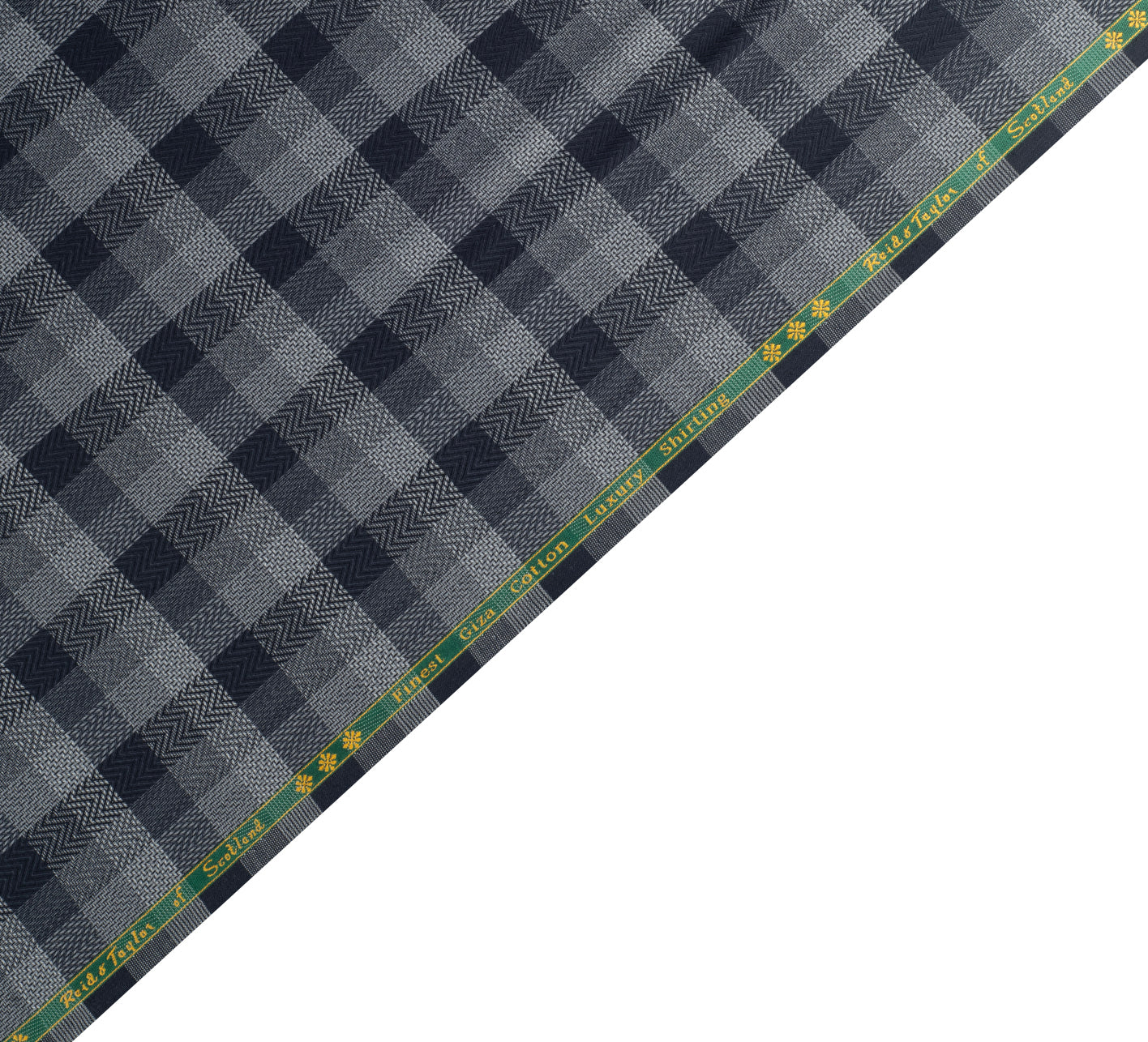 Regent Charcoal by Reid & Taylor (Unstitched Shirting Fabric)