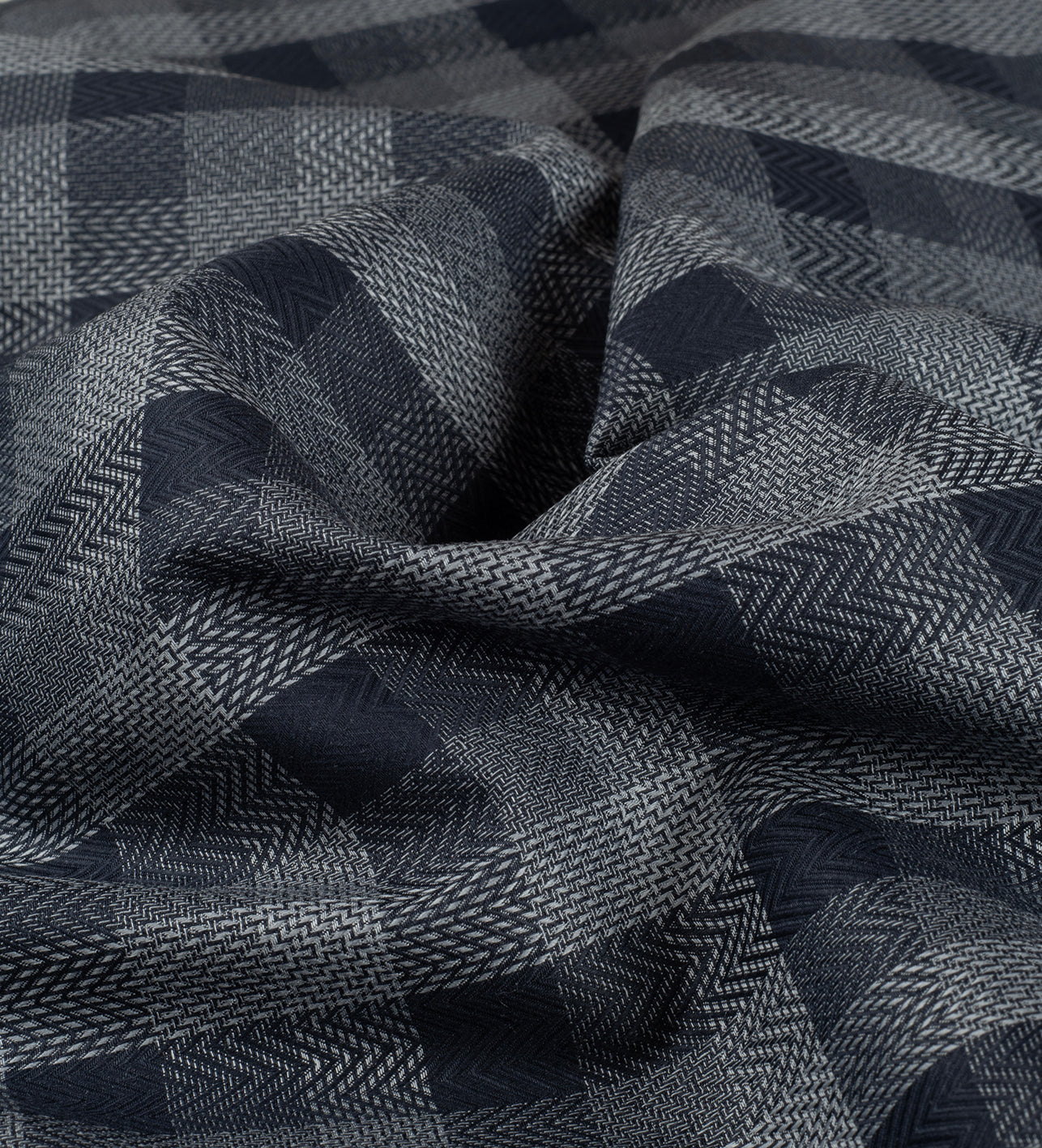 Regent Charcoal by Reid & Taylor (Unstitched Shirting Fabric)