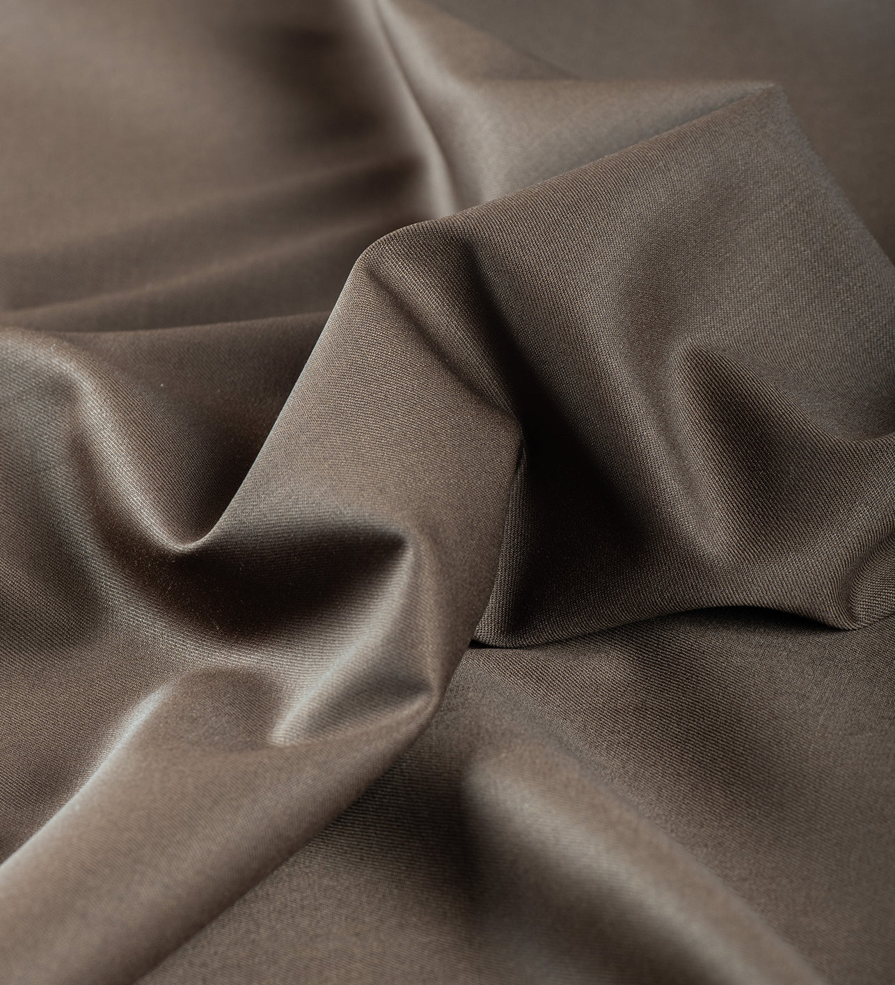 Earthwood Brown by Vercelli Italy (Unstitched Suiting Fabric)