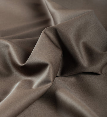 Earthwood Brown by Vercelli Italy (Unstitched Suiting Fabric)