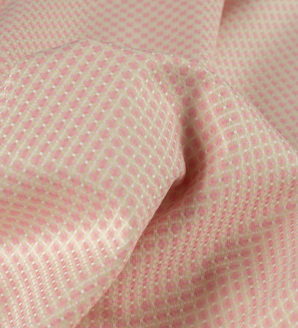 Blush Basketweave by Giza House By Soktas (Unstitched Shirting Fabric)