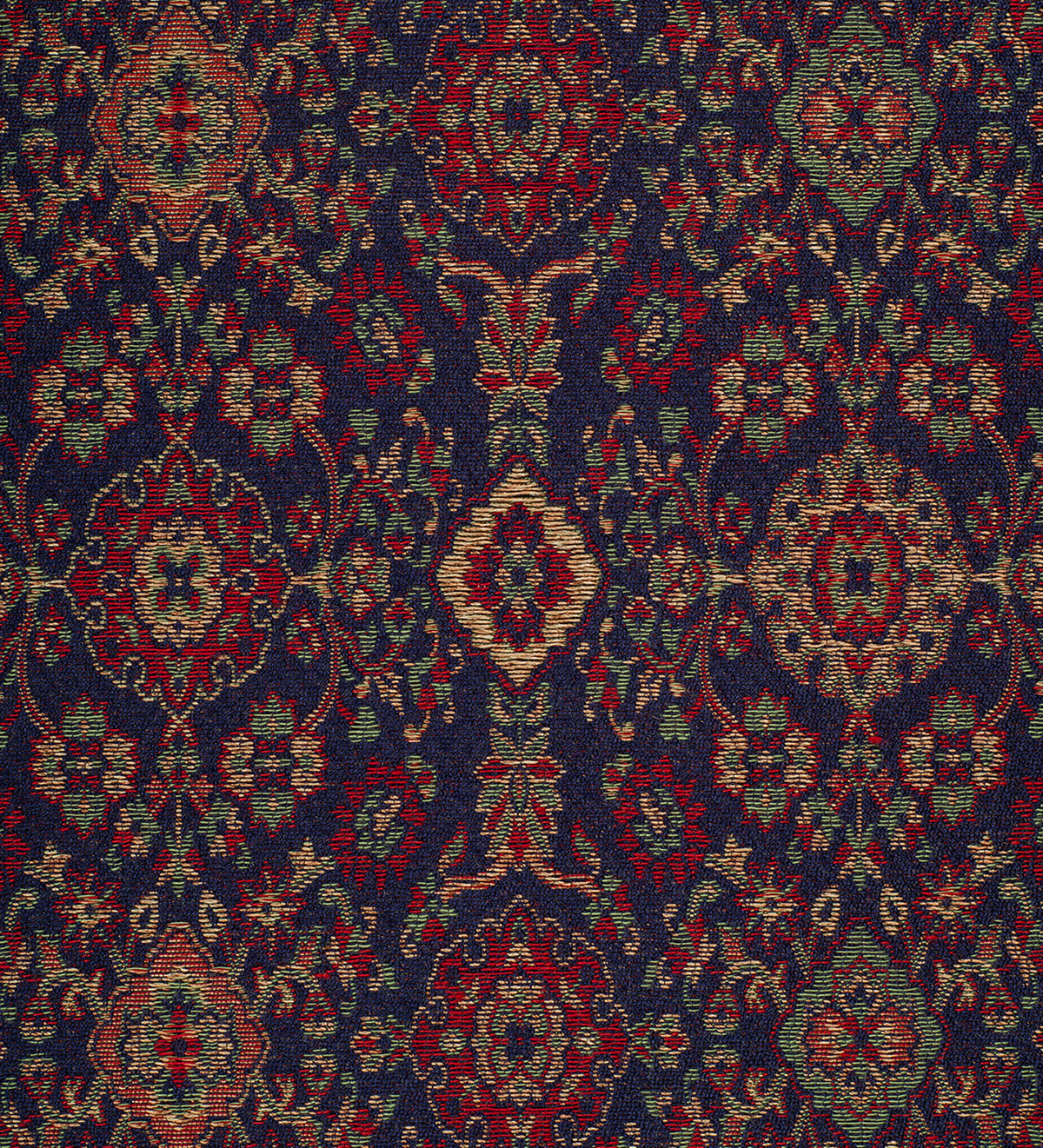 Midnight Persian Brocade By D&J (Unstitched Ethnic Fabric)