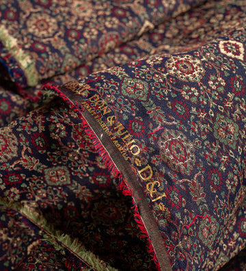 Midnight Persian Brocade By D&J (Unstitched Ethnic Fabric)