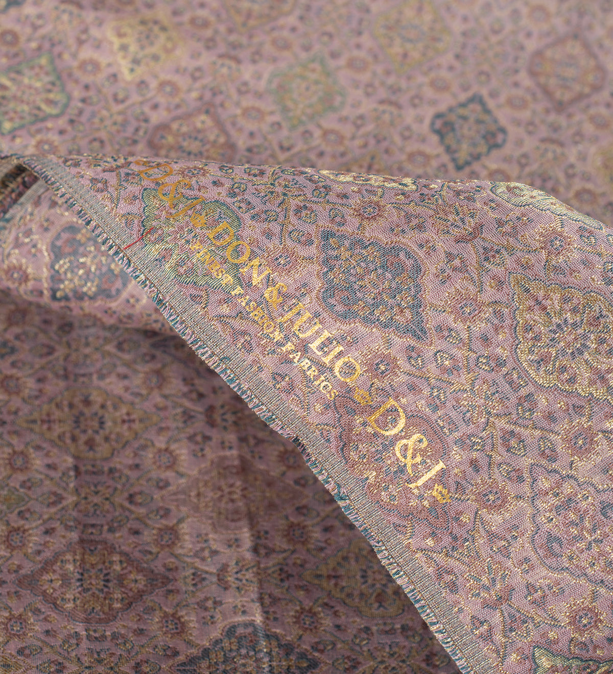 Antique Rose Paisley By D&J (Unstitched Ethnic Fabric)